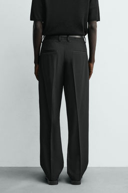 PANTAL?N STRAIGHT FIT CONFORT / Negro - Zara фото 11