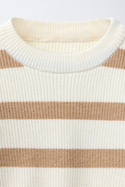 STRIPED KNIT SWEATER - Zara фото 3