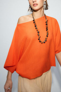 PLAIN KNIT LAYER TOP - Zara фото 4
