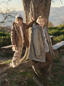 Парка демисезонная Олива 7+ - Bungly фото 4