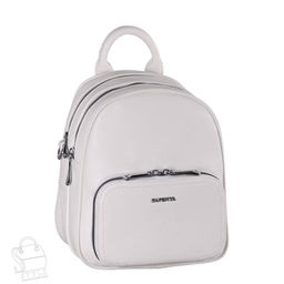 Рюкзак женский 670100 white Velina Fabbiano-Safenta/30 в Новосибирске