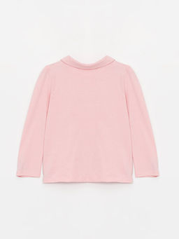 Bebe Yaka Uzun Kollu Basic K?z Bebek Ti??rt
