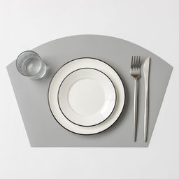 Цена за 12 шт. Салфетка сервировочная на стол Тэм, 3044 см, цвет серый