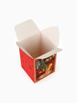 Цена за 3 шт. Коробка подарочная складная С Новым годом, 12?18?12 см