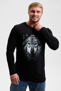 8514/1 Футболка с длинным рукавом мужская