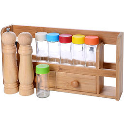 23273 Набор специй и приправ 15пр БАМБУК (24 специи внутри) МВ (х12) - Mayer&boch фото 2