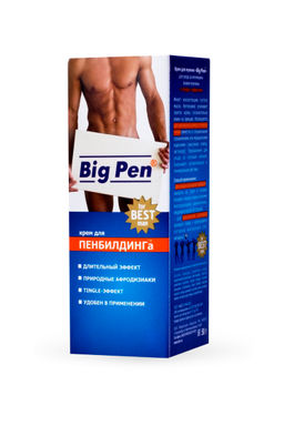 Крем для увеличения пениса Big Pen для мужчин, 50 г - Биоритм фото 3