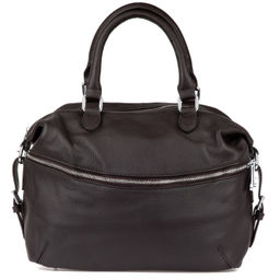 C0506 coffee женская кожаная сумка "Casual" Barcelo Biagi