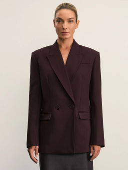 Приталенный двубортный жакет / Zarina  фото 6