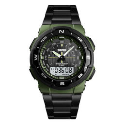 Часы наручные Skmei мужские электронные спортивные 1370army-green