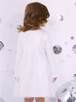 Платье Апрель из хлопка с лайкрой белое фото 8