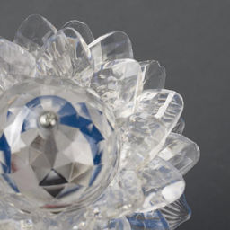 УЦЕНКА Световой прибор Цветок 12.5 см, свечение RGB, 220 В, белый - Luazon lighting фото 4