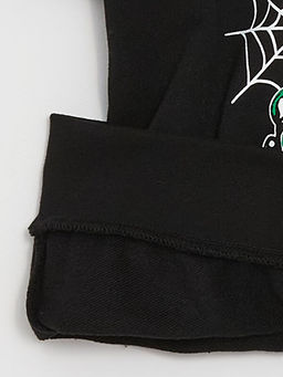 Mickey Mouse Bask?l? Uzun Kollu Erkek ?ocuk Hoodie - Waikiki фото 3