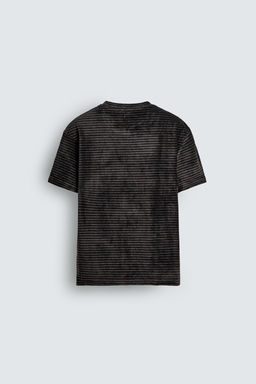 WASHED TEXTURED T-SHIRT - Zara фото 7