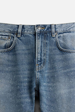 FLARE FIT JEANS WITH ZIPS - Zara фото 8