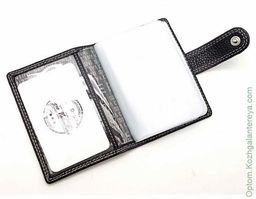 Женская кожаная визитница Sergio Valentini СВ 3184-010/9  фото 5