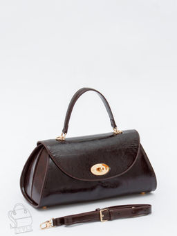 Сумка женская кожаная 1043L coffee Polina&Eiterou