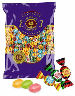 Жи-Ши МИКС (K138) карамель с шипучей нач вес 1000 г*5 шт (Невский кондитер)