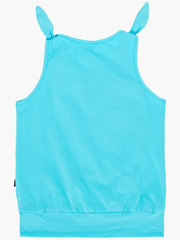 Футболка-топ UD 0359 голубой/белый кант - Mini maxi фото 11