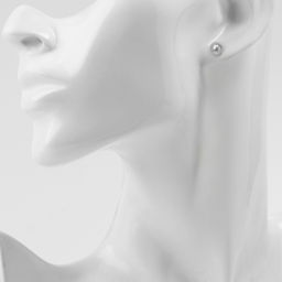 Набор 6 предметов: серьги 5 пар, 1 браслет Жемчужное солнце, белый в золоте - Qf фото 5