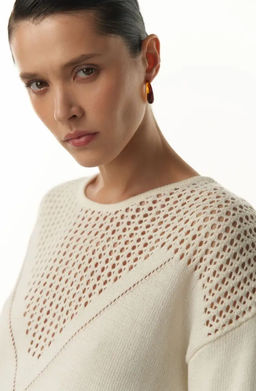 Conso/KJL 230721 - Milk Джемпер женский