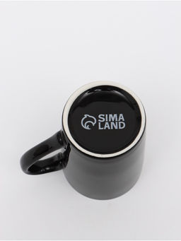 Кружка с ложкой и крышкой Отец пример во всём, 400 мл