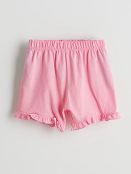 Bask?l? K?z Bebek Atlet ve ?ort 2li