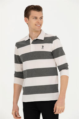 Мужской свитшот антрацитового цвета - U.s. polo assn фото 10