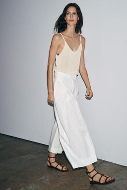 ZW COLLECTION VOLUME DART TROUSERS - Zara фото 5