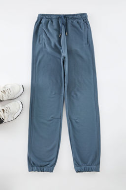 TRENDYOL MAN Indigo Oversize/Genis Kesim Kumas Mix Esofman Alt? TMNAW25EA00012 - Trendyolmilla фото 6