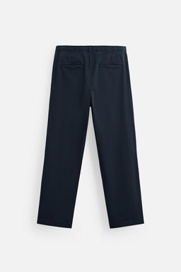 REGULAR FIT JOGGER WAIST TROUSERS - Zara фото 18
