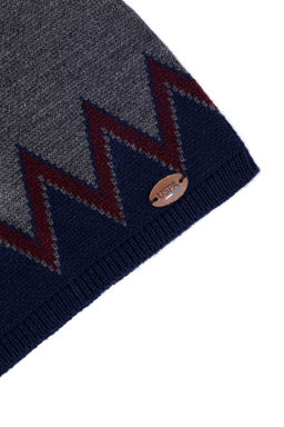 Берет для мальчика антрацитового цвета - U.s. polo assn фото 3