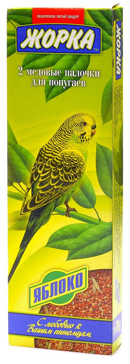 2шт. Палочки для попугаев с Яблоками