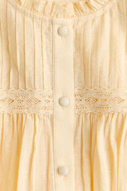 Blusa de algod?n con jaretas - H&m фото 6