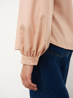 Новинка!  Рубашка "Симона" персиковый