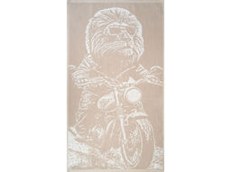 Полотенце махровое 6с103.512ж2 Моторалли(лен3) 50х90см