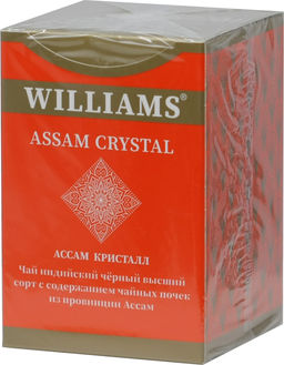 WILLIAMS. Crystal Assam. Индийский с типсами 100 гр. карт.упаковка