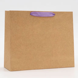 Пакет подарочный с PVC окном, Сирень, 31?11?26 см