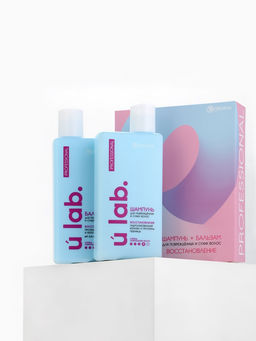 Подарочный набор «Восстановление»: шампунь 250 мл, бальзам 250 мл, URAL LAB
