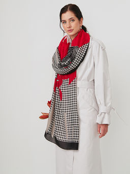 Большой, мягкий, тонкий и очень нежный двусторонний палантин - Tantino фото 8