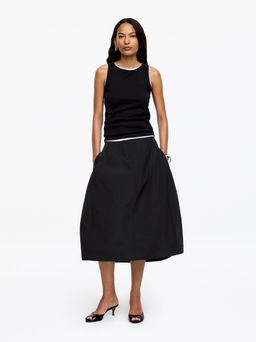 Falda midi de talle alto - H&m фото 2