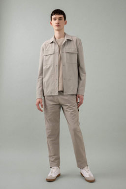 Куртка-рубашка стандартного кроя с воротником-поло - Defacto фото 2