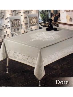 Скатерть EFOR DORE 160*220 прямоугольная белый BEYAZ