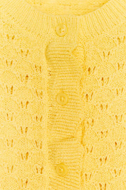 RUFFLED KNIT CARDIGAN - Zara фото 15