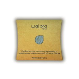 Салфетка для мытья стеклянных и зеркальных поверхностей Crystal Clear (Голубая сталь) - Wai ora фото 7