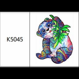 Купить Деревянный пазл "Всеселая панда" K5045 оптом в интернет-магазине Новый мир