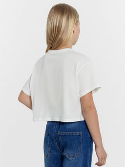 Футболка для девочек белая с принтом в виде аниме - Mark formelle фото 5