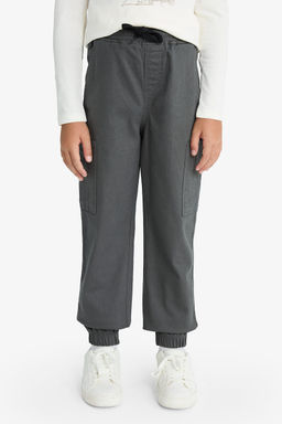 Kargo Gabardin Jogger Pantolon Erkek _ocuk - Defacto фото 4