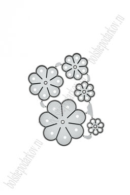 Форма для вырубки "Цветочек" 6*4,5 см (SF-7793) №70