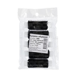 Нитки 30К 100% полиамид 200 м 5 шт